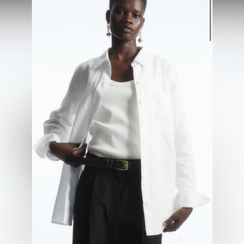 COS Oversized Linen Shirt